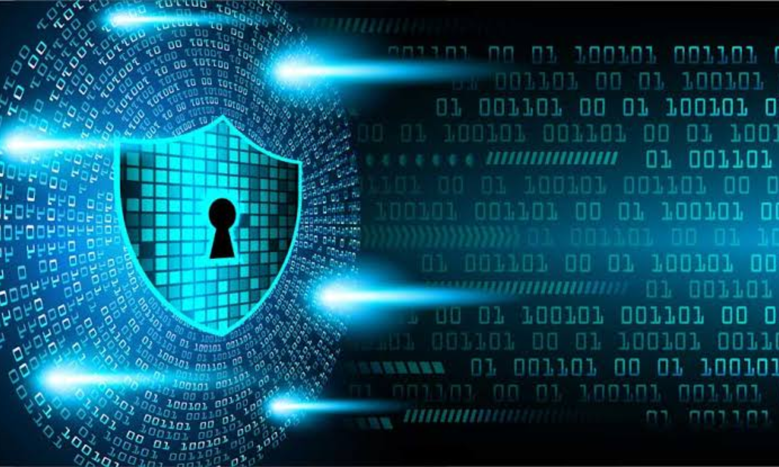 Digital threat monitoring network graphic